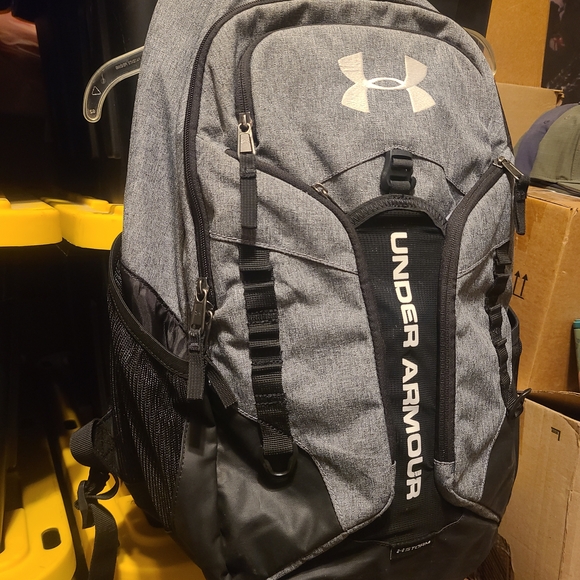 Under Armour UA Contender Storm Backpack Graphite/Heather - Picture 3 of 7